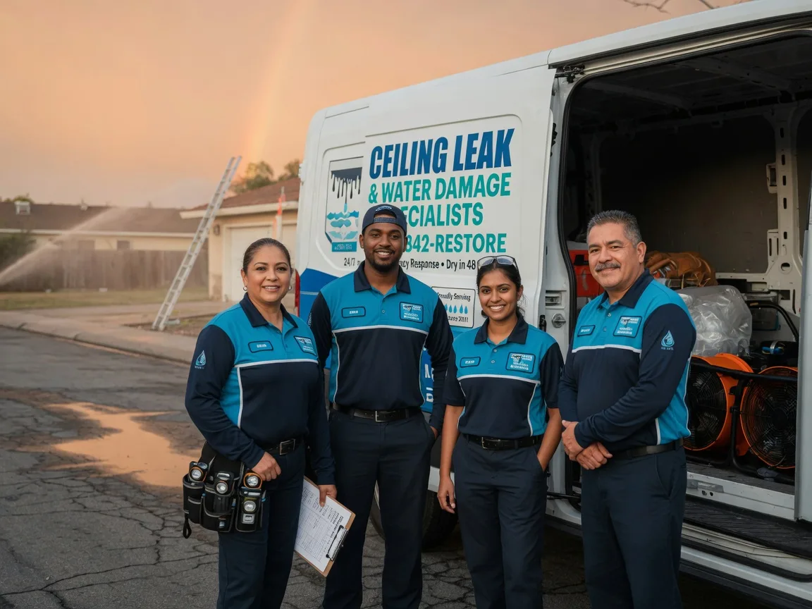 Ceiling Leak Cleanup company in Fontana, KS