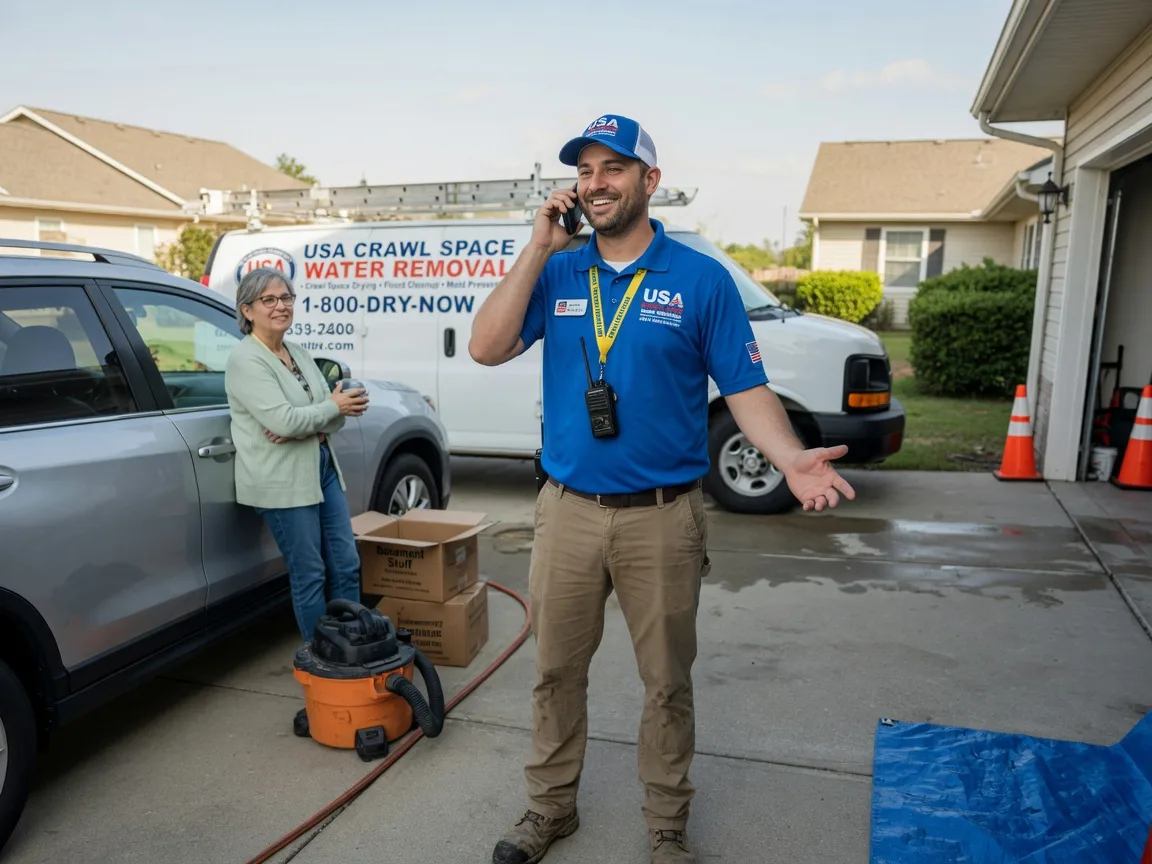 Crawl Space Water Removal Fontana, KS FAQs